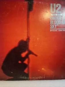 U2 Live”Under A Blood Red Sky" Vinyl LP Mini Album IslandRecords Repetitive Skip - Picture 1 of 9