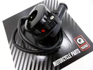 YAMAHA RT180 90-98 FORSETI RUN STOP KILL MANILLAR DERECHO INTERRUPTOR BLOQUE MONTAJE - Imagen 1 de 4