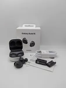 Samsung Galaxy Buds FE Black Noise Cancellation True Wireless Bluetooth Earbuds - Picture 1 of 12