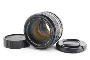 Minolta MD Rokkor 50mm F1.4 Camera Lens with Filter