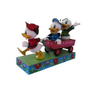 FIGURA 4054283 DE DISNEY TRADICIONES JIM SHORE HUEY LOUIE DEWEY AQUÍ VIENE PROBLEMA - Imagen 1 de 4