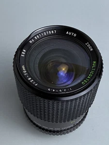 Sears Camera Lens Mod. No. 202 7377200 f=28-70mm Zoom Multicoated Minolta Mount - Picture 1 of 7
