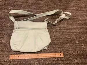 Bolso Bandolera Avon Algodón Verde Menta Pastel Nuevo con Etiquetas - Imagen 1 de 6