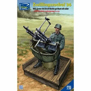 Riich Models RV35047 1/35 German Anti-Aircraft Machine Gun Mount with Solider - Picture 1 of 1