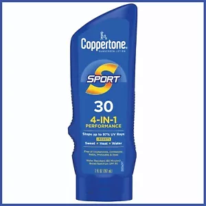 Coppertone SPORT Sunscreen Lotion Broad Spectrum, 7 FL OZ (207 mL), SPF 30 - Picture 1 of 7