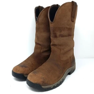 *LEGGI* ARIAT Stivali western impermeabili in pelle con strappo terreno - Donna 9B - Foto 1 di 15