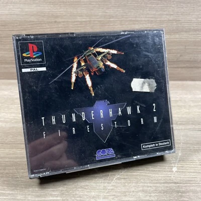 Sony PS1 Spiel • Thunderhawk 2 - Firestorm • Playstation #B7 - Bild 1 von 3