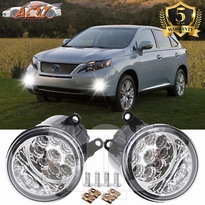 Front Bumper Fog Lights Lamps Left & Right For 2010 2011-2014 Lexus RX350/RX450h - Image 1 of 4