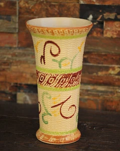 Robinson Ransbottom 13" vaso tweed portaombrelli Roseville OH 412-12 - Foto 1 di 11
