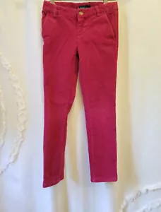 Girls Ralph Lauren Magenta Pink Purple Corduroy Jeans Pants sz6 ~ 20x20 - Picture 1 of 7