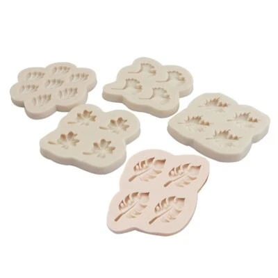 Leaf Silicone Fondant Molds Cake Decorating Tools Ginkgos Bilobas Chocolate Mold - Image 1 of 4