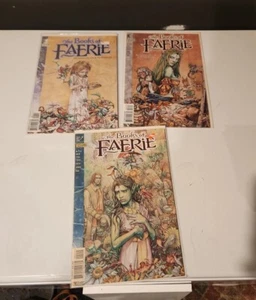 The Books of Faerie #1-3 Complete Series Set 1997 DC Vertigo Comics Lot Magic - Picture 1 of 7