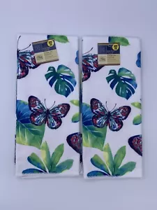 Kitchen Hand Dish Towel Butterflies - Picture 1 of 2