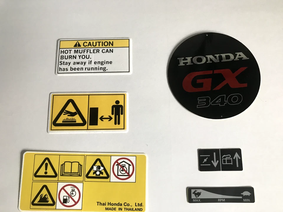 Honda Original Equipment Emblem (Gx160) - 87521-Z4M-000