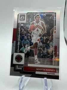 2022-23 DONRUSS OPTIC SCOTTIE BARNES SILVER HOLO PRIZM #20 MINT TORONTO RAPTORS - Picture 1 of 2
