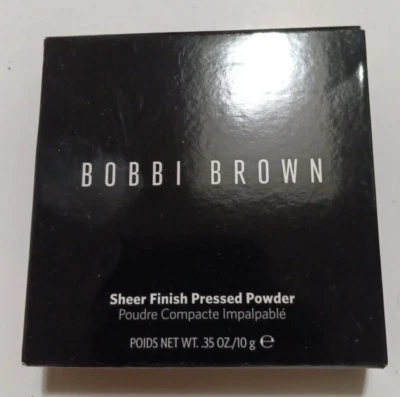 BOBBI BROWN Sheer finish Pressed Powder-4 BASIC BROWN- 0.35oz NEW AS PICTURED - Image 1 of 3