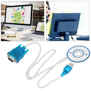 USB 2.0 Stecker an Serielle RS232 DB9 Com Port Adapter Kabel Konverter 2024 T0N7 - Bild 1 von 11