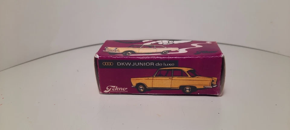 TEKNO DINAMARCA CAJA REPRODUCCIÓN PARA 727 DKW D K W 727 coche clásico vintage 1/43 Foto 1 de 4