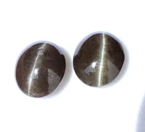 Piedra preciosa suelta de color bonito 100 % natural ojo de gato escapolita 23,50 quilates - Imagen 1 de 4