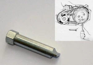 Strumento di regolazione catena primario per gemelli Triumph & BSA, T120, TR6, TR6P ecc., P244 - Foto 1 di 1