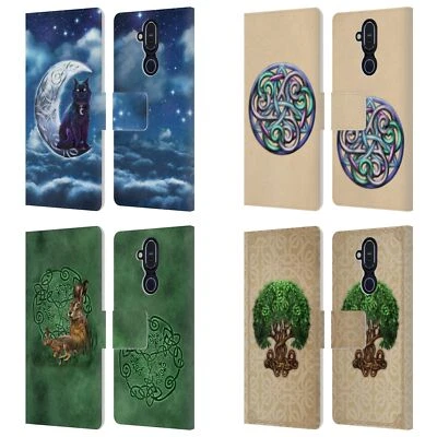 OFFICIAL BRIGID ASHWOOD CELTIC WISDOM 2 LEATHER BOOK CASE FOR MICROSOFT PHONES - Image 1 of 4