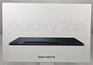 SAMSUNG GALAXY S7 FE-(SM-T733)-64GB+WIFI-12.4"-BLACK-SEALED - Picture 1 of 2