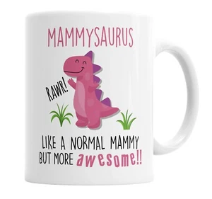 Taza Mammysaurus Mammysaurus Taza de Dinosaurio para Día del Padre Cumpleaños Navidad Divertida Taza - Imagen 1 de 1