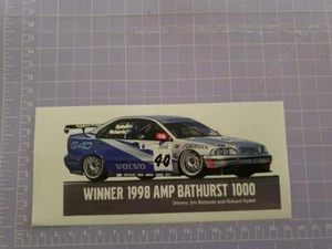Volvo S40 Winner 1998 AMP Bathurst 1000 Sticker 18cm x 8cm approx As per image - Picture 1 of 1