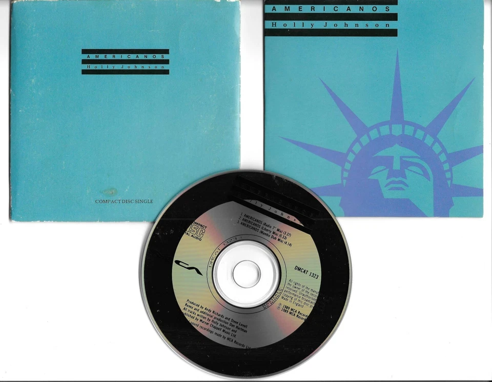 Frankie Goes to Hollywood HOLLY JOHNSON Americanos 3 MIXES CARD SLEEVE CD Single Foto 1 de 1