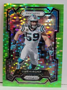 2023 Panini Prizm Football Like Keuchly #43 Green Pulsar Prizm - Picture 1 of 2