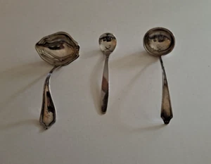 Gruppe von 3 Sterlingsilber Pfannen Gesamtgewicht 55 Gramm - Bild 1 von 12