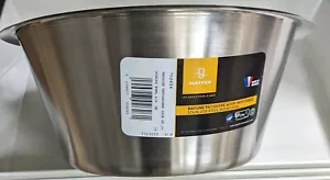 Matfer Bourgeat Whipping Bowl Round 702626 Flat Bottom - Picture 1 of 2