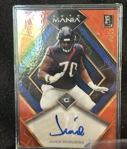 2023 Wild Card Auto Mania - Diamond Orange Rainbow #AMD 1 Juice Scruggs - Bild 1 von 2