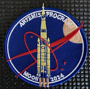 ARTEMIS PROGRAMM - NASA MOND 2024 KAMPAGNE ASTRONAUTENMISSION PATCH - 3,5 ZOLL - Bild 1 von 1