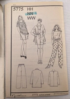 Vintage Reader Mail Sewing Pattern Misses’ Pants, Shorts, Top & Jacket Sz 10-16 - Image 1 of 4