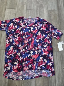 Lularoe Disney Irma Tunic Top Maleficent Blouse Relaxed Oversized Large. Nwt - Picture 1 of 7