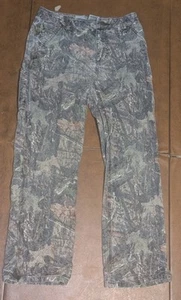 Pantalones Carhartt Mossy Oak Camuflaje Niños Talla 14 Cintura Ajustable Lona - Imagen 1 de 8