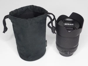 Nikon DX AF-S Nikkor 18-135mm 1:3.5-5.6G ED Zoom schwarz Objektiv mit Haube & Tasche - Bild 1 von 12