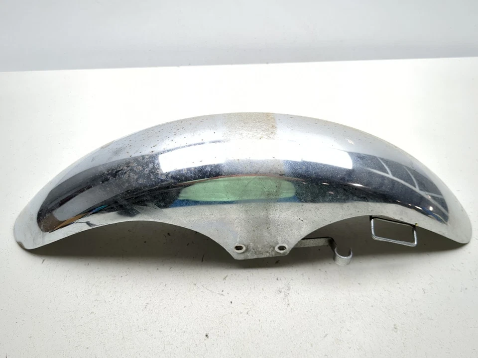 Cubierta guardabarros rueda delantera cromada 84 85 Honda Shadow VT700C Foto 1 de 4