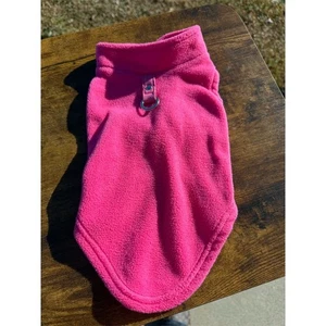 Gooby Fleece Dog Vest Sweater shirt Pink S Warm Winter Apparel - excellent - Picture 1 of 4