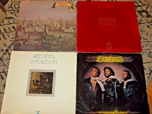 THE BEE GEES 4 LP Lot ODESSA Felt Cover TRAFALGAR 2 YEARS ON Children Of World - Picture 1 of 6