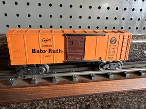 De colección Lionel Curtiss Candy Baby Ruth X2454 Tren Naranja Coche de Carga Puerta Única Ver Foto - Imagen 1 de 8