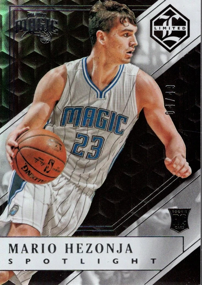 2015-16 Limited Silver Spotlight #189 Mario Hezonja /49 - BSK - Image 1 of 2