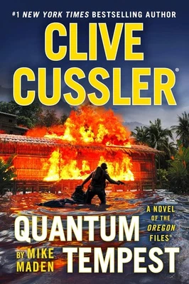 Clive Cussler Quantum Tempest Hardcover by Mike Maden