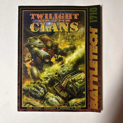 Battletech 1710 Crepúsculo de los Clanes - libro de tapa blanda Foto 1 de 4