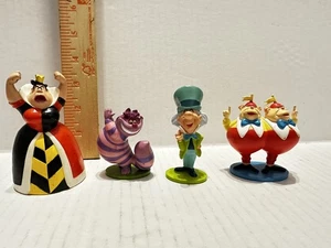 Disney Alicia en el País de las Maravillas 6 Figuras PVC Juego 2.5”-3” Decoración para Pasteles - Imagen 1 de 8
