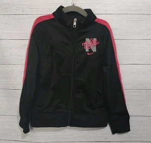 Nike Trainingsjacke Mädchen rosa/schwarz Größe 6 - Bild 1 von 11