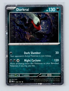 Pokémon TCG Darkrai (Cosmos Holo) 136/197 Carte e Prodotti Vari Holo NM - Foto 1 di 2