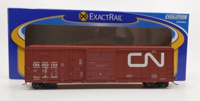 ExactRail EE-1802-2 HO Canadian National FMC 5277 combo porta caixa carro #553154 novo na caixa - Imagem 1 de 3