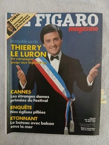 LE FIGARO MAGAZINE 24/5/1985 LE LURON N.ALEANDRO CHER MADONNA PARIS AQUASPACE - Foto 1 di 16
